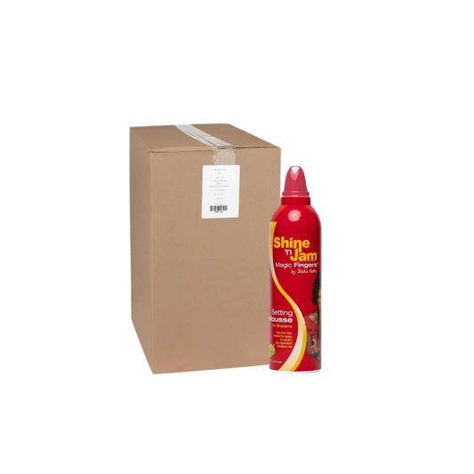AMPRO Shine 'n Jam -Magic Fingers Setting Mousse 12oz