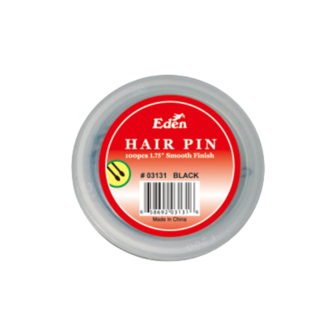 EDEN Hair Pins - Black - 1.75"