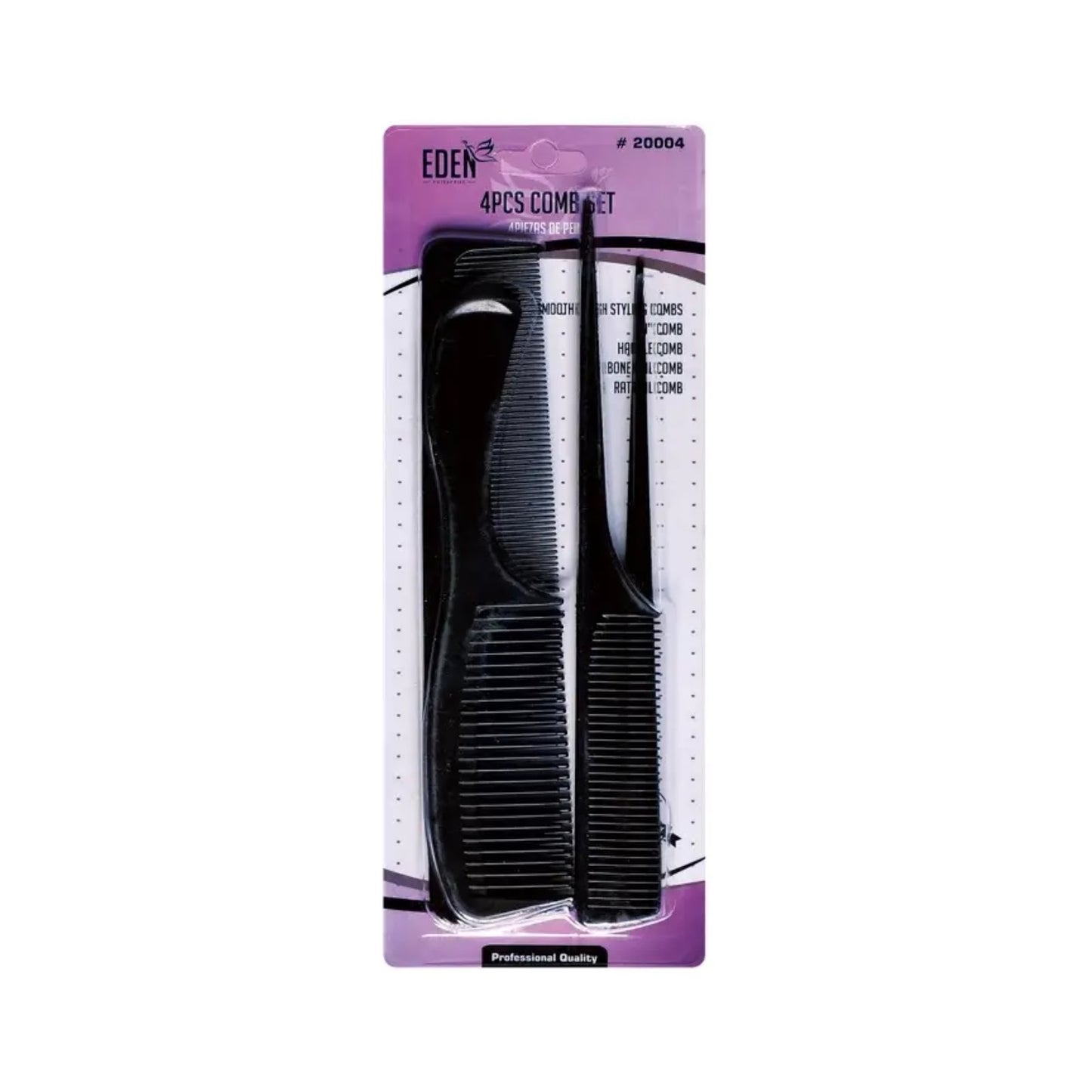 4pc Comb Set