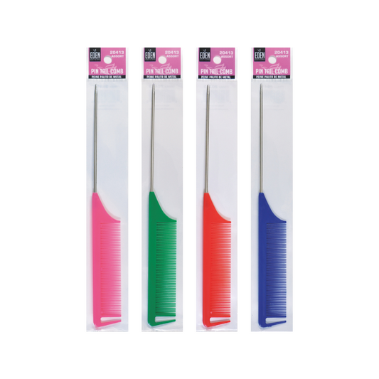EDEN Parting Tooth Metal Pin Tail Comb
