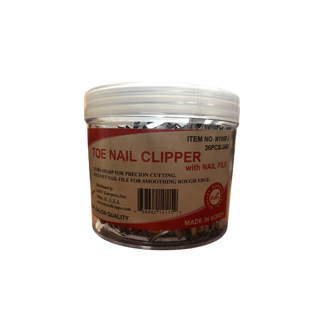 Toe Nail Clipper Jar 36pcs