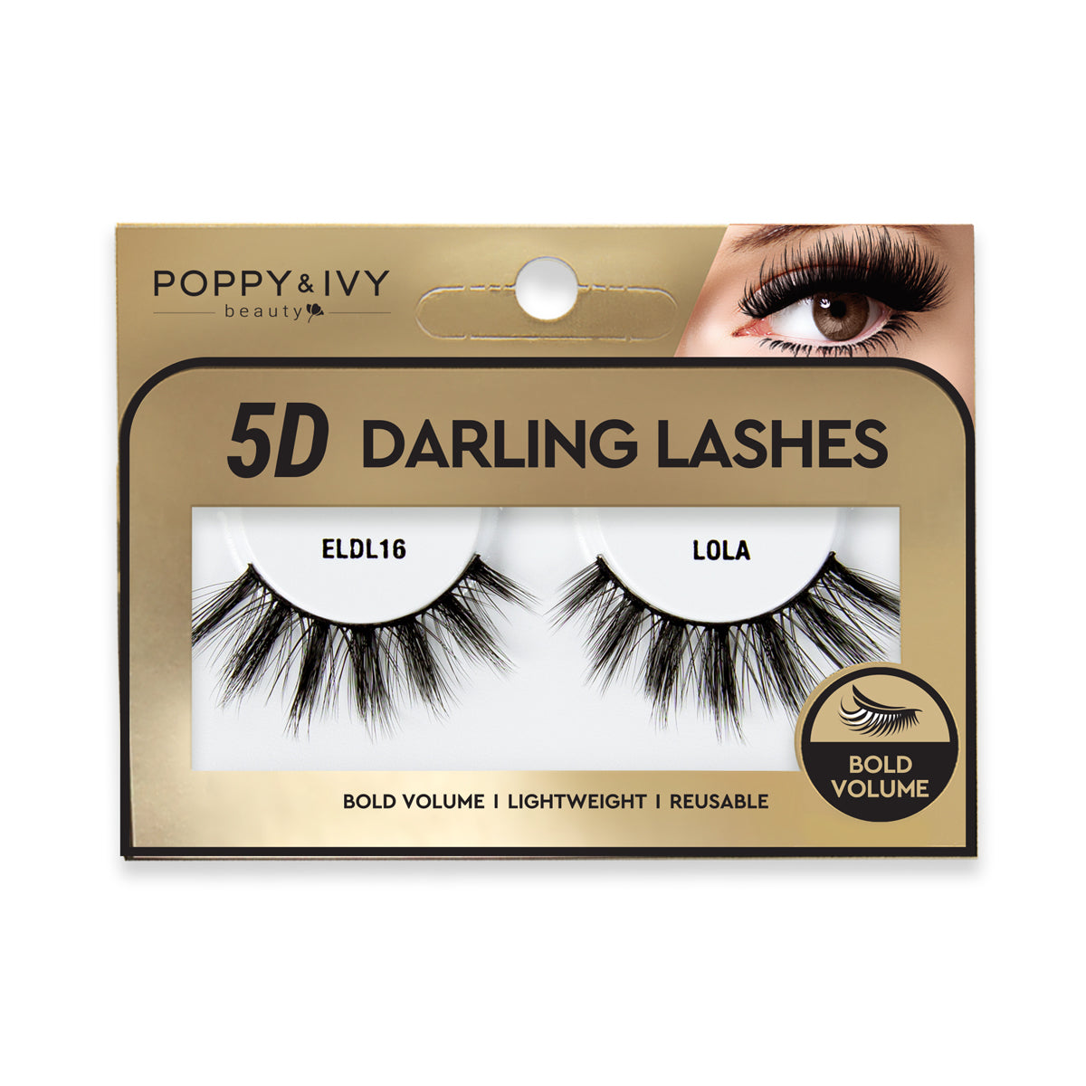 ABS 5D Darling Lashes Regular (ELDL01-16)