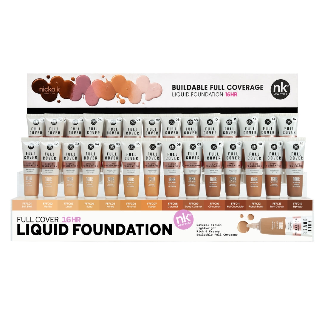 NK 16HR Liquid Foundation Set