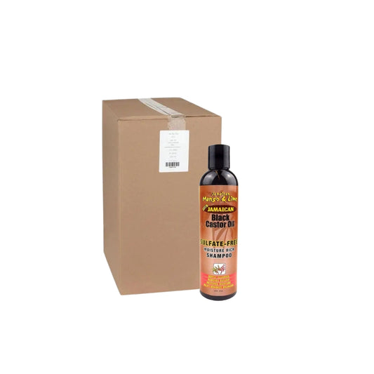 JML Black Castor Oil Sulfate-Free Moisture Rich Shampoo