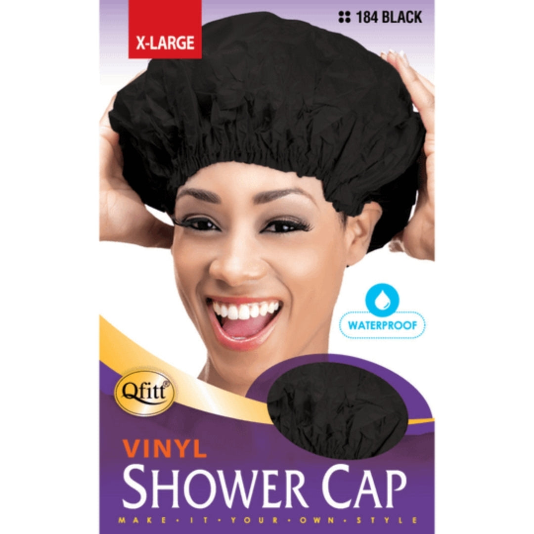 QFITT Shower Caps (22" Vinyl) (Pack of 12)