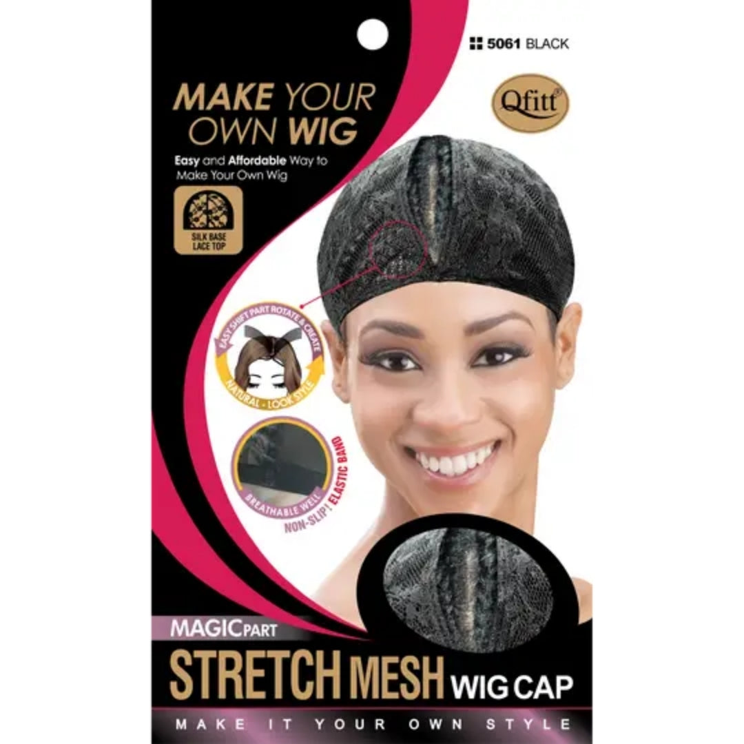 Stretch Mesh Magic Part Wig Caps