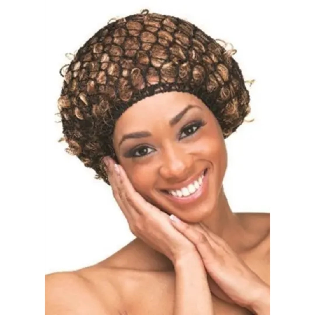 QFITT Thick Hair Net - Assorted (Pack of 12)