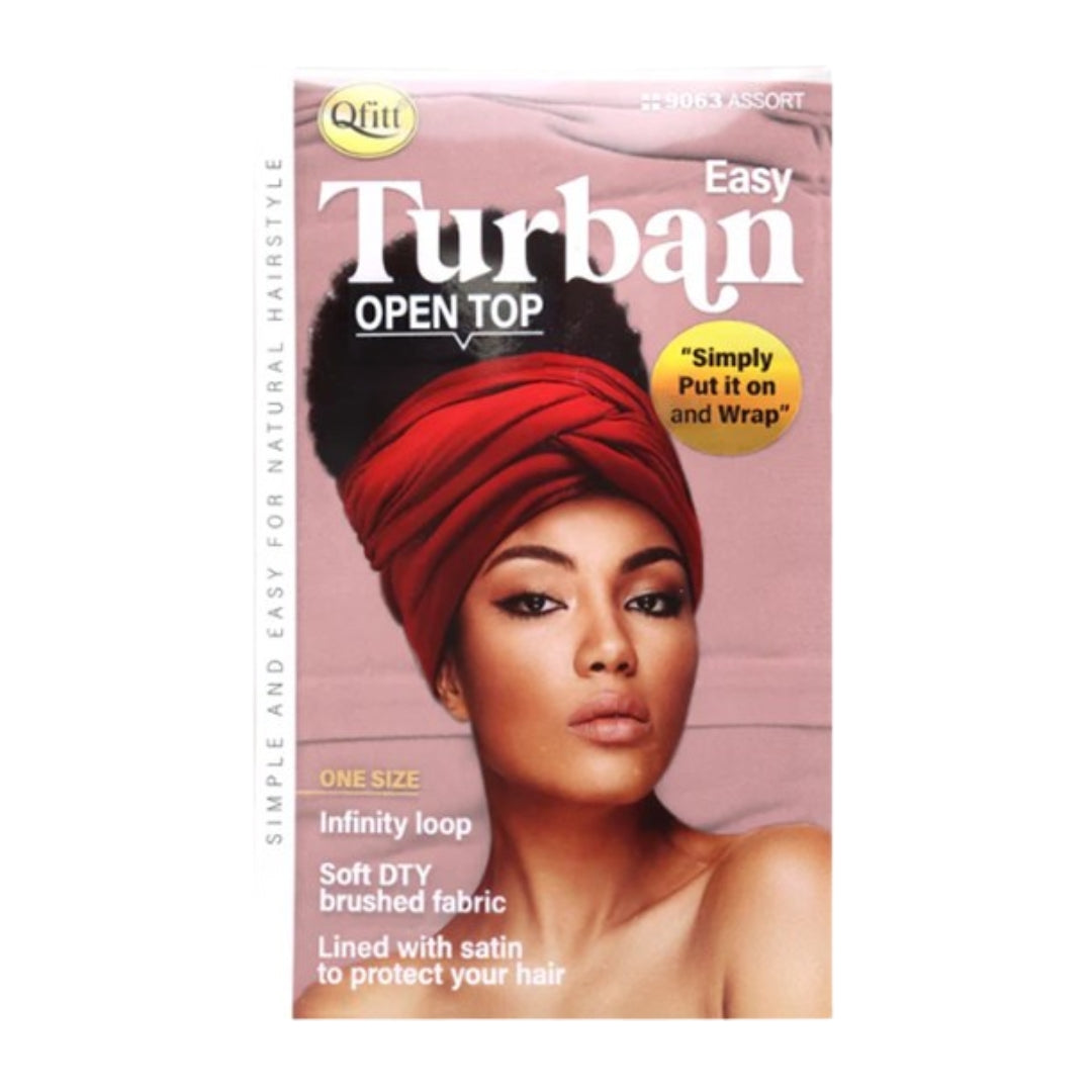 EASY OPEN TURBAN ASSORTED - (Pack of 6)