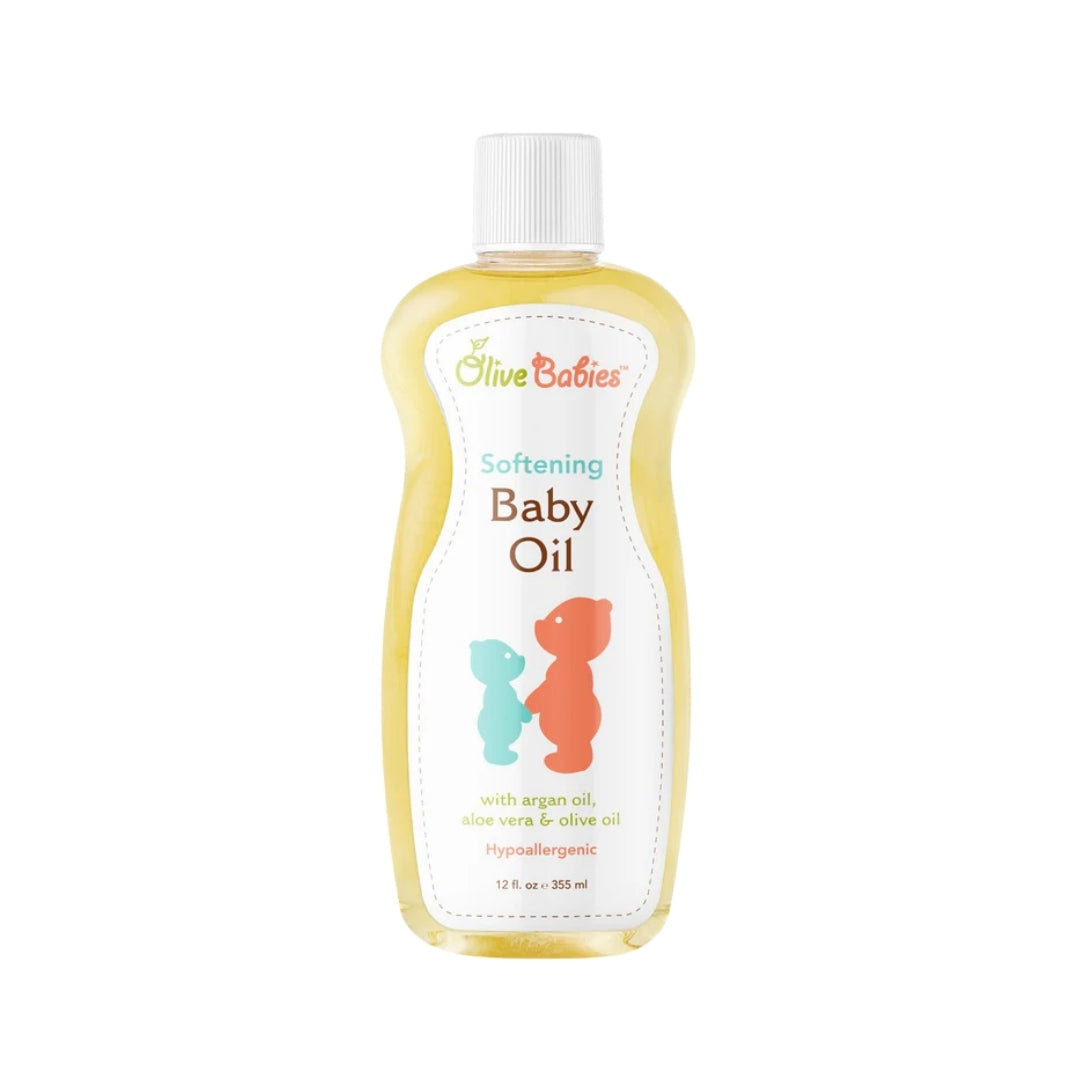 Olive Babies Baby Oil 12oz