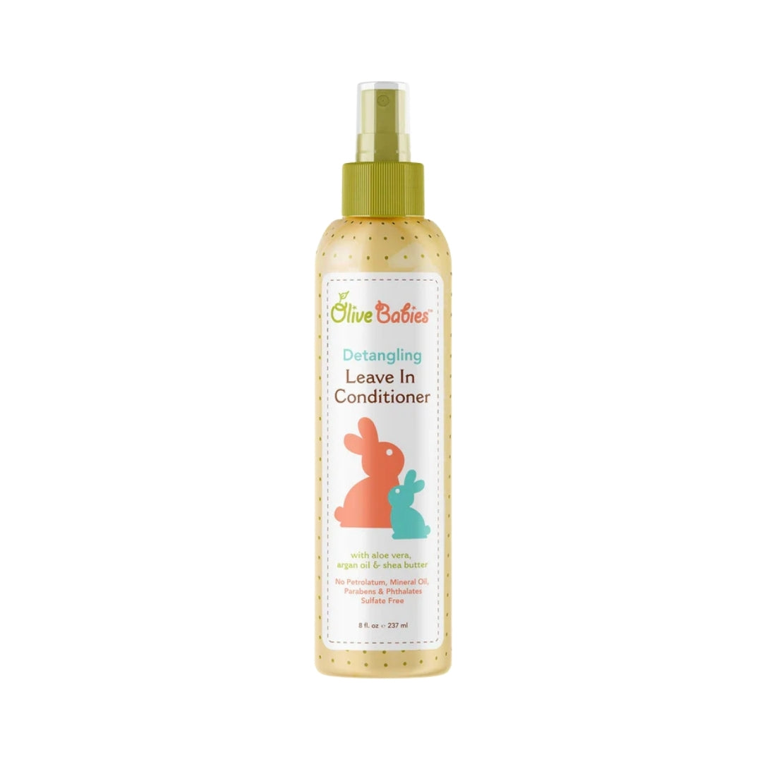 Olive Babies Hair Detangling & Leave in Cond. 8 oz