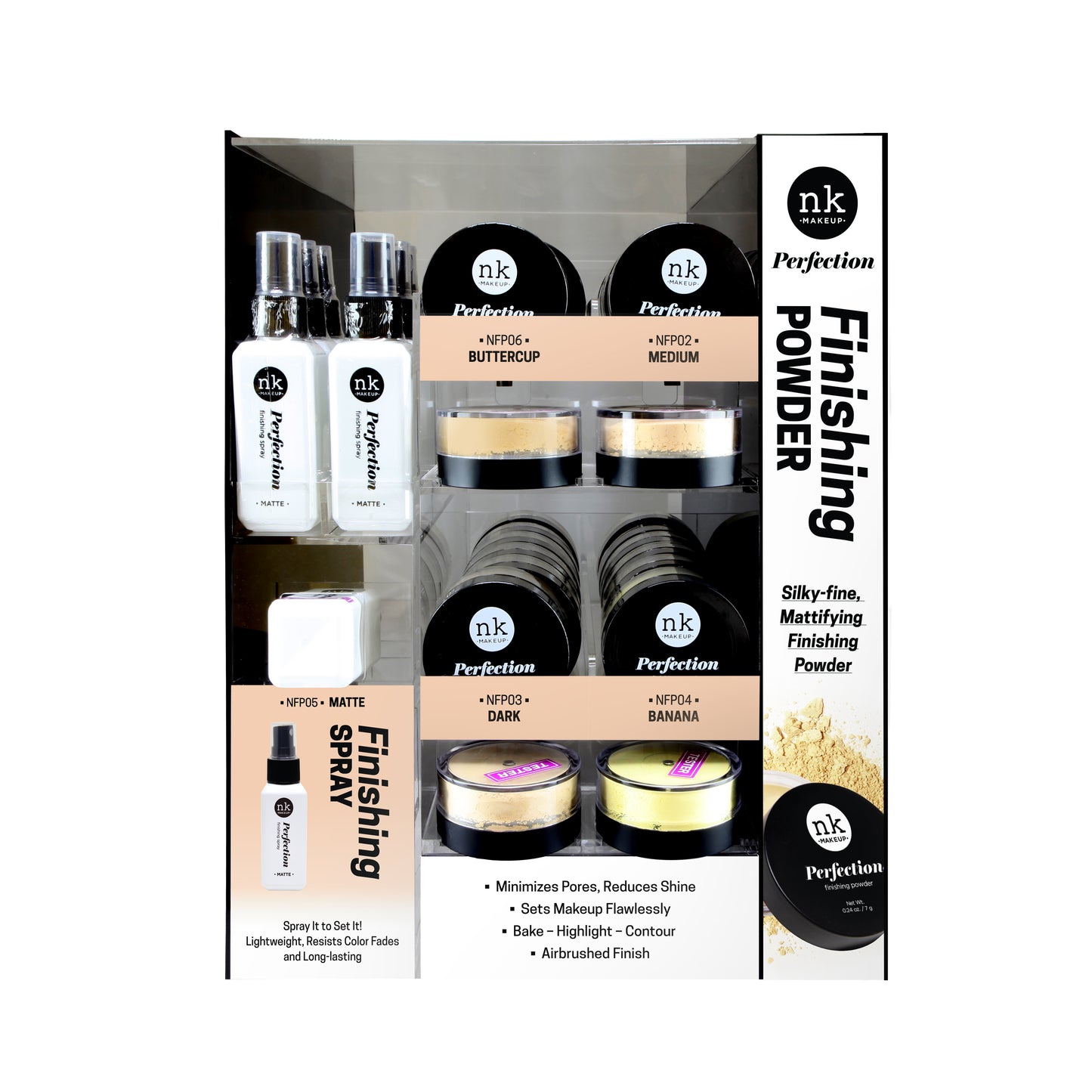 Finishing Powder & Spray Set