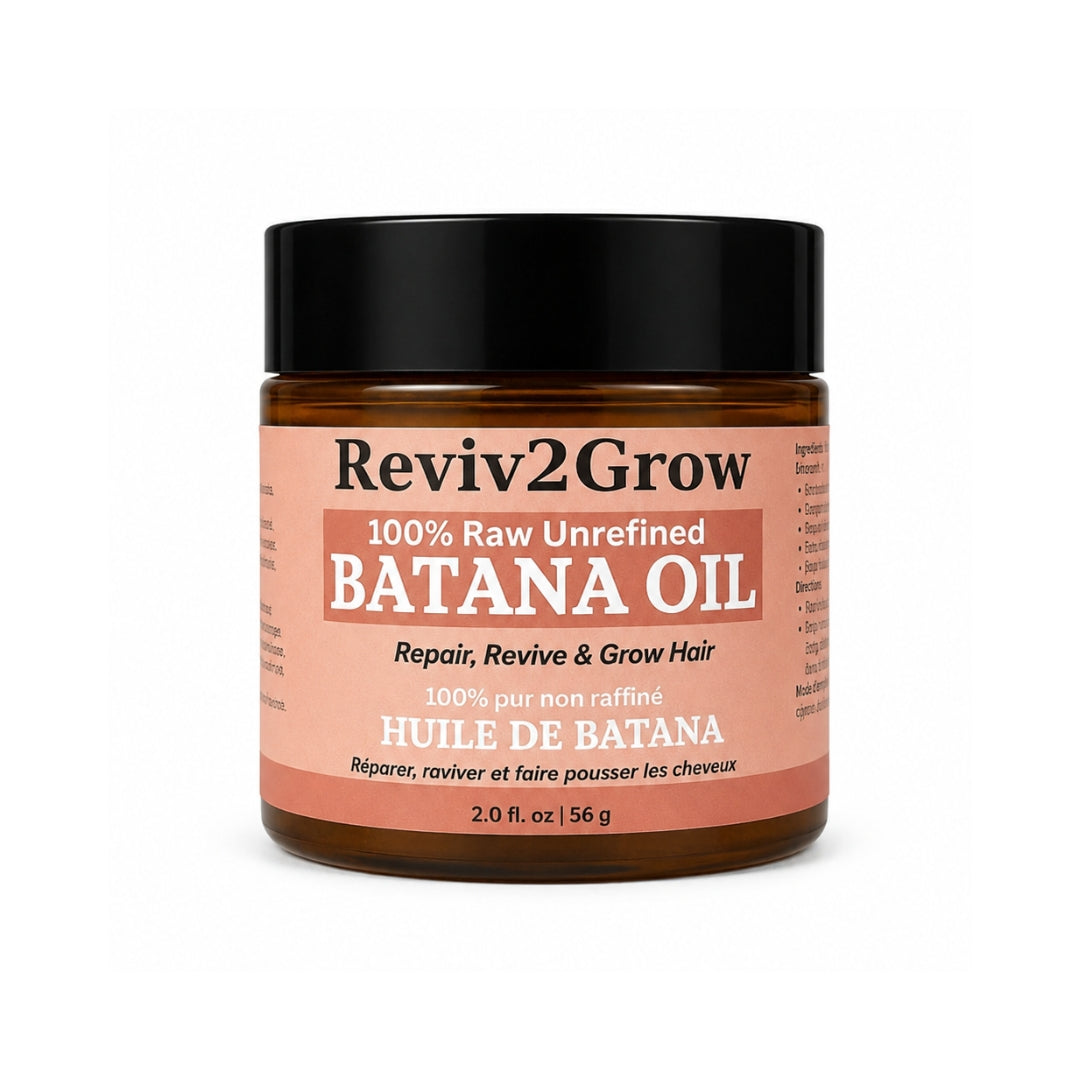 Reviv2Grow 100% Raw Unrefined Batana Oil 2oz