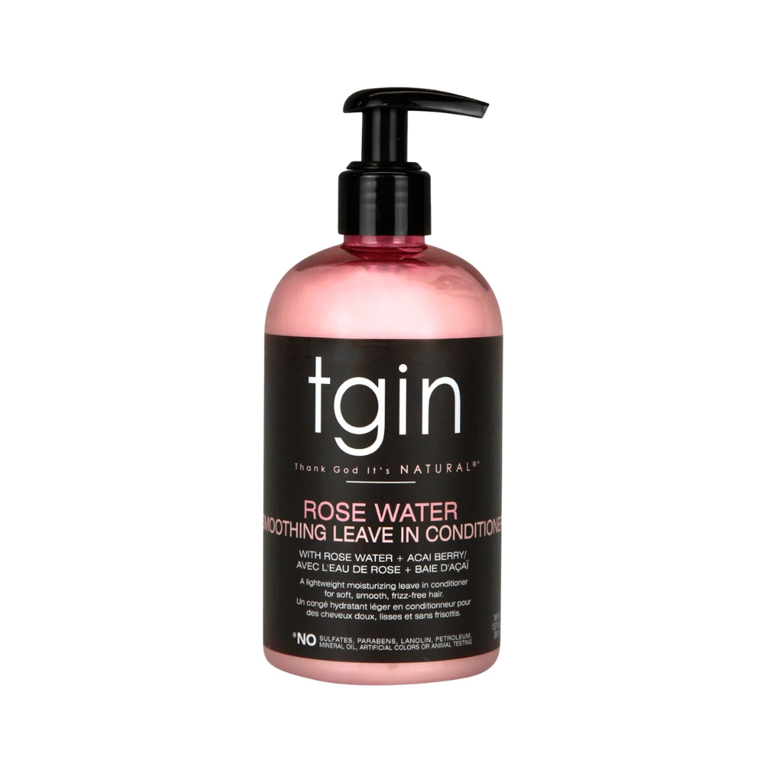 TGIN Rosewater Smoothing Leave in Cond. 13oz