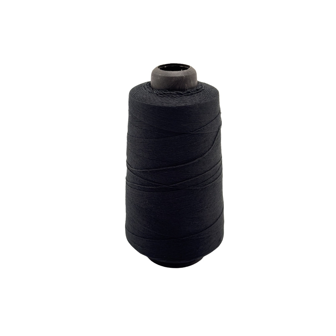 GQ Cone Style Weaving Thread 1 - Black (1000m/100g)