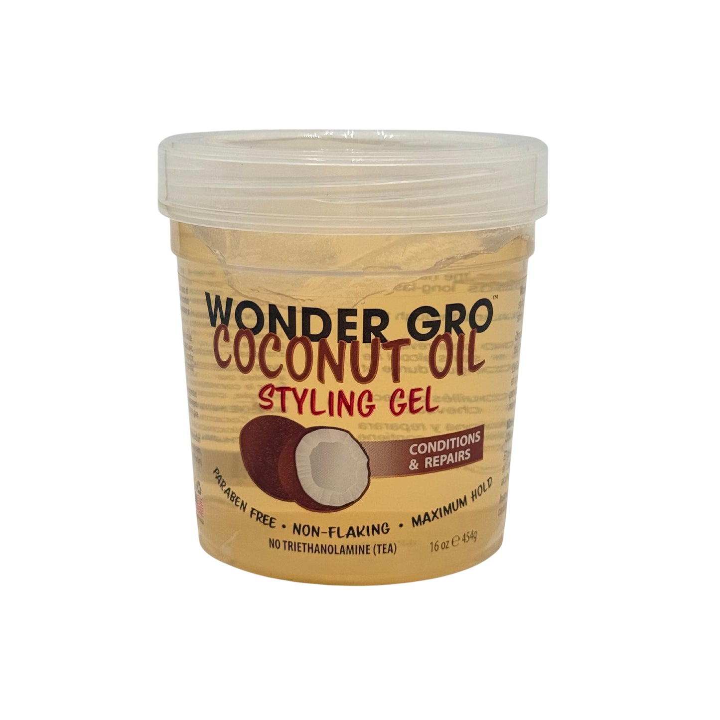 WG Coconut Oil Styling Gel 16oz