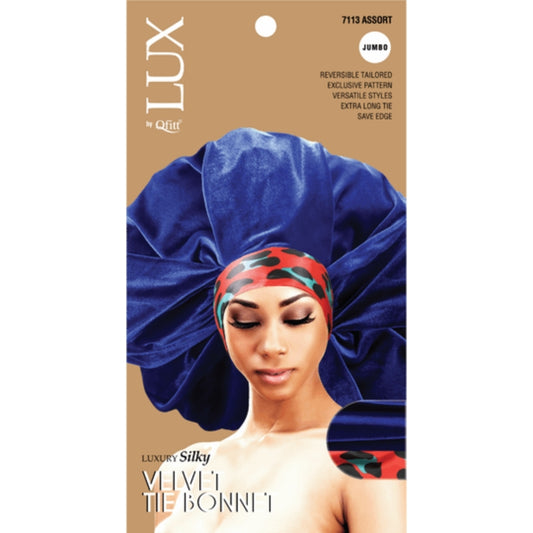 VELVET TIE Bonnets (Jumbo)