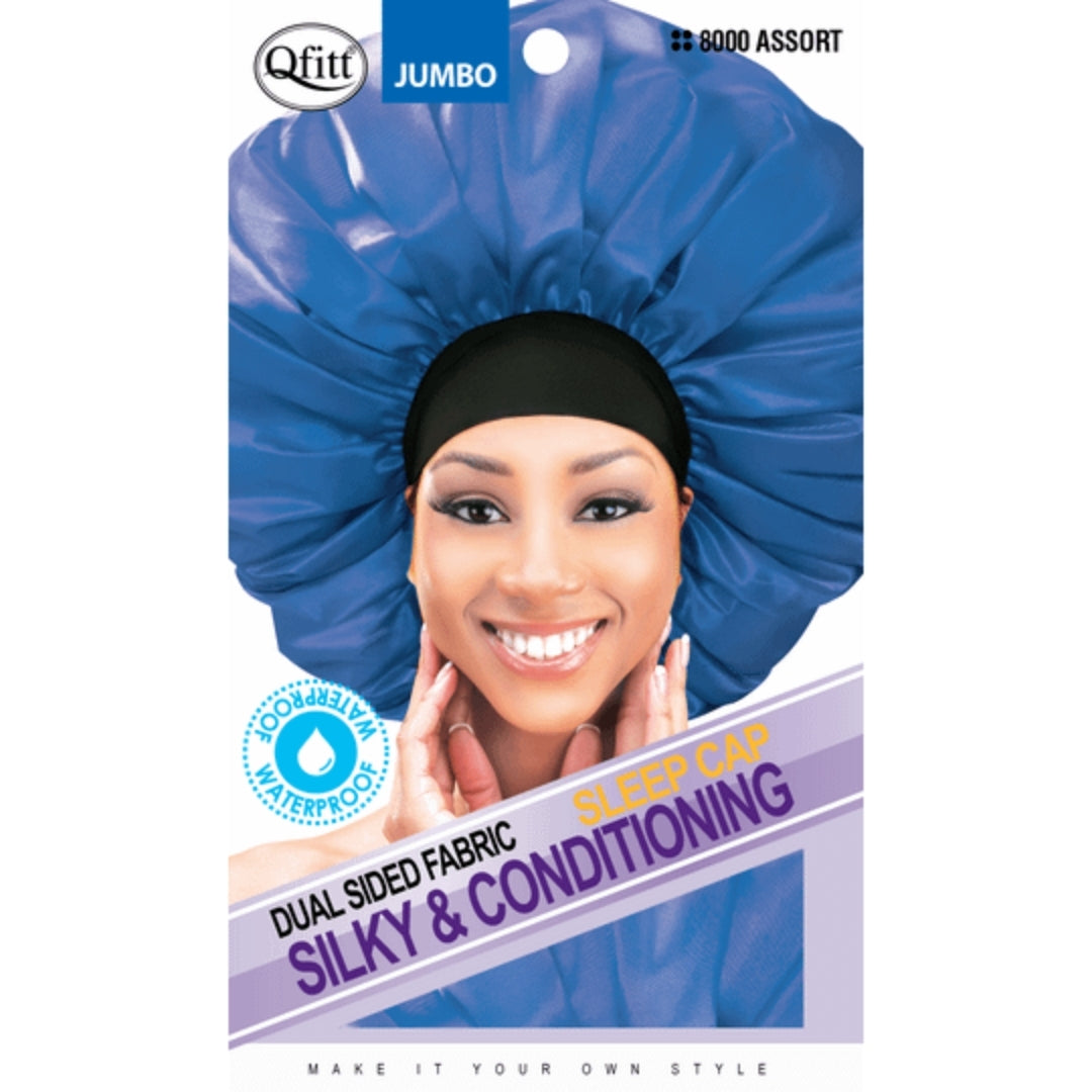 QFITT Silky Cond. Sleep Caps (Pack of 12)