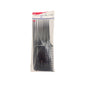 EDEN 12pc Bone Tail Comb, Large - Black