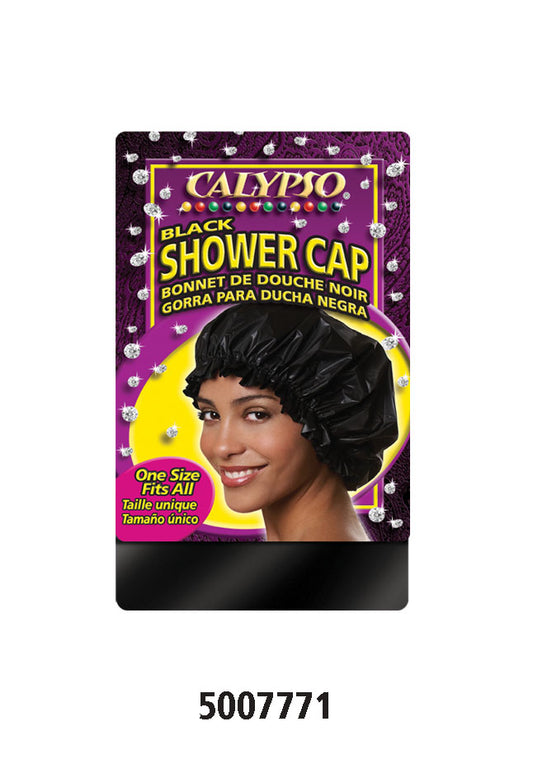 Calypso Shower Cap - Black (XL)