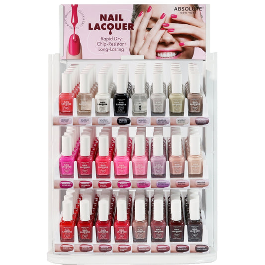ABS DISPLAY FOR LACQUER NAIL POLISH