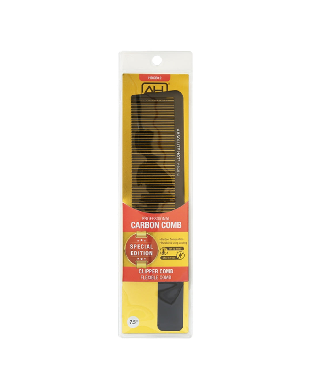 ABS AH Carbon Comb - Clipper 7.5"