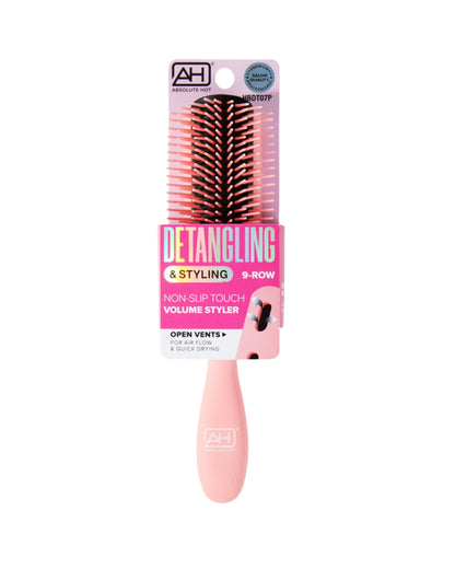ABS AH Non-Slip Detangling Brush PRO 9 Row