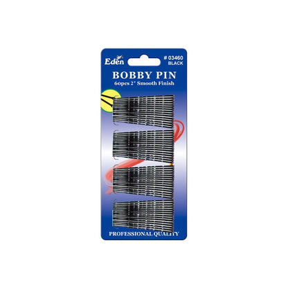 EDEN 60pc Bobby Pins 2" (12 pack)