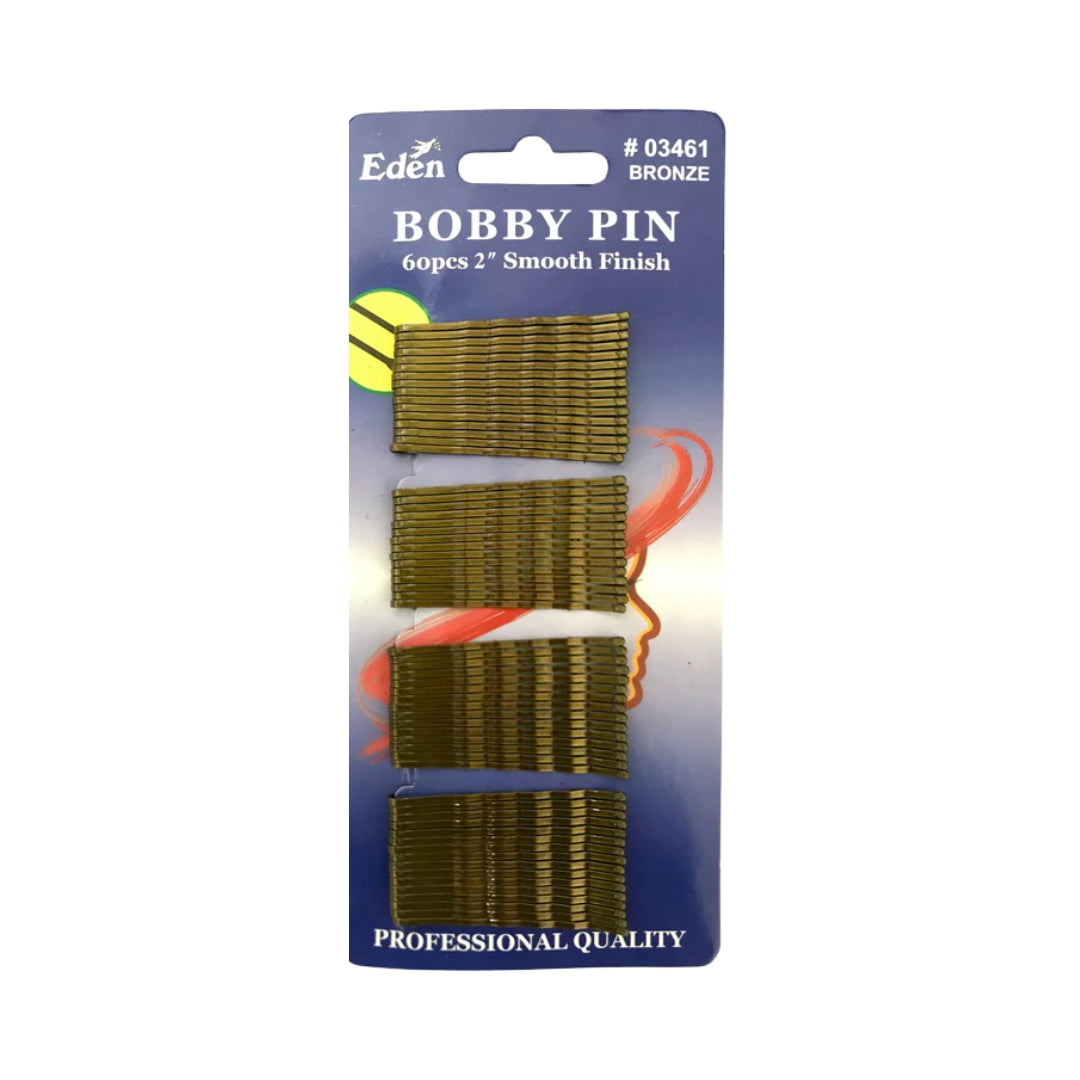 EDEN 60pc Bobby Pins 2" (12 pack)