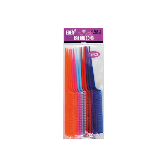 Rat Tail Comb (12pcs)