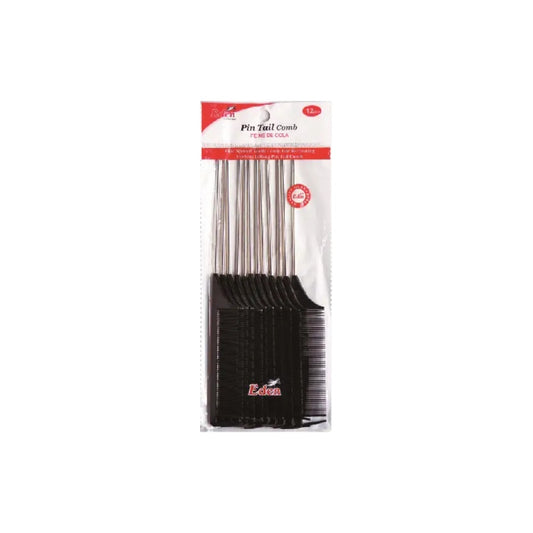 Eden Metal Tail Comb (Bulk 12pcs)