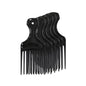 (MEDIUM) PLASTIC HAIR PIK (12pcs)