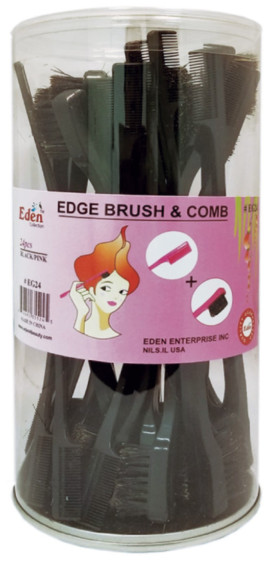 EDEN Edge Brush 2-in-1  Jar 24pcs
