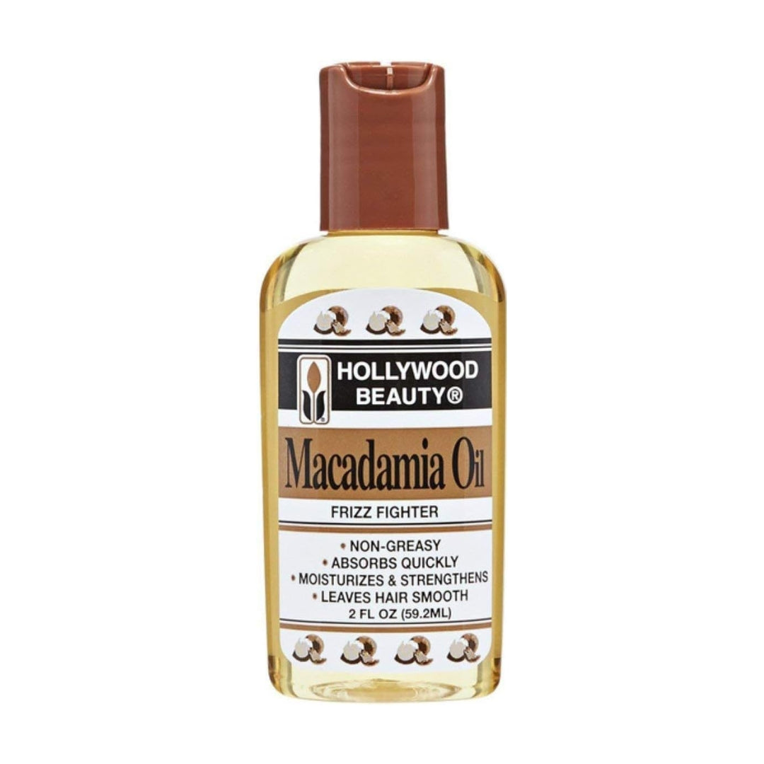 Hollywood Beauty Macadamia Oil 2oz - Case of 6