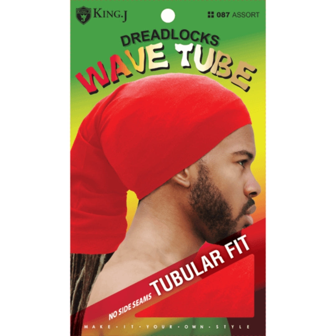 QFITT Dreadlock WAVE Caps TUBE - Assorted