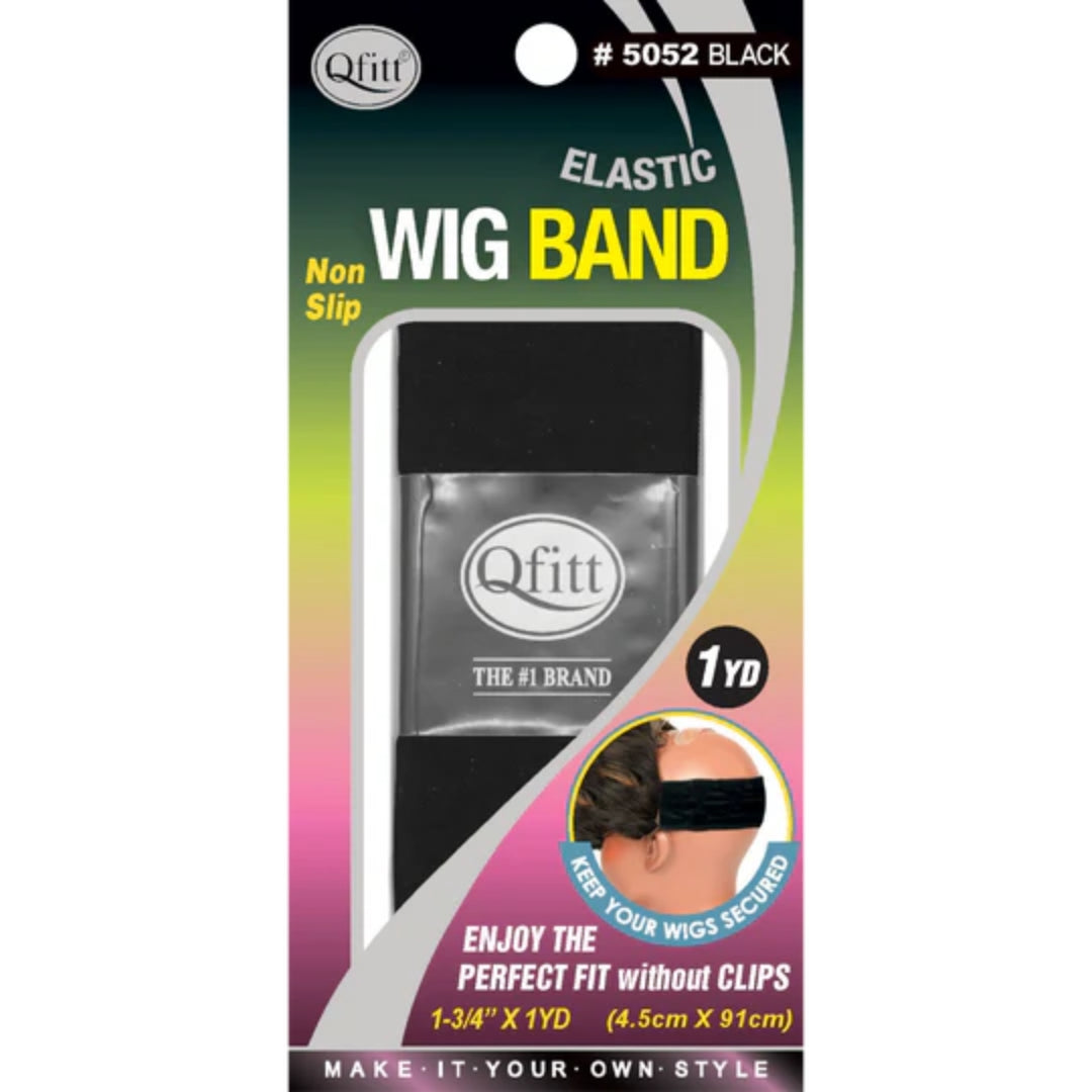 QFITT Elastic Wig Band (1-3/4) (Pack of 12)