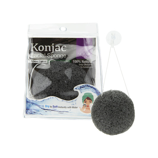 Konjac Sponge Bamboo Charcoal