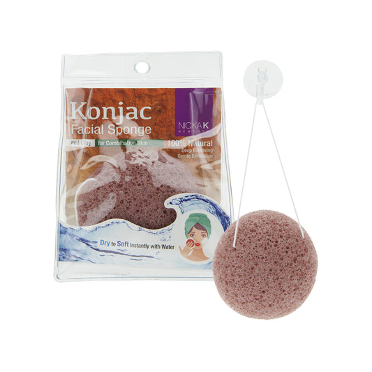 Konjac Sponge Red Clay