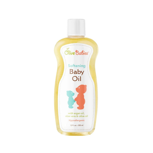 Olive Babies Baby Oil 12oz