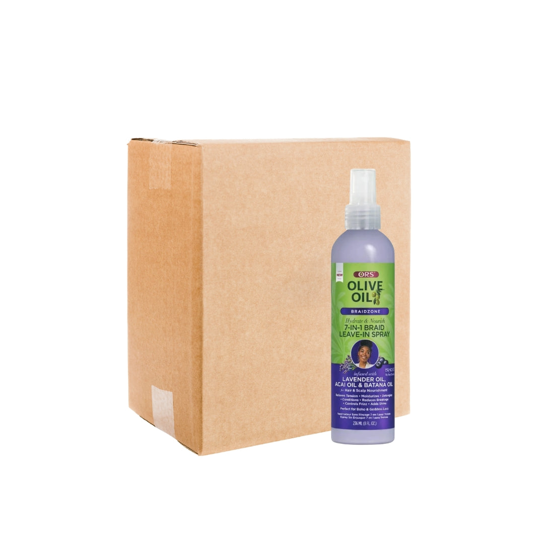 ORS Braidzone 7-in-1 Braid Leave-In Spray 8oz