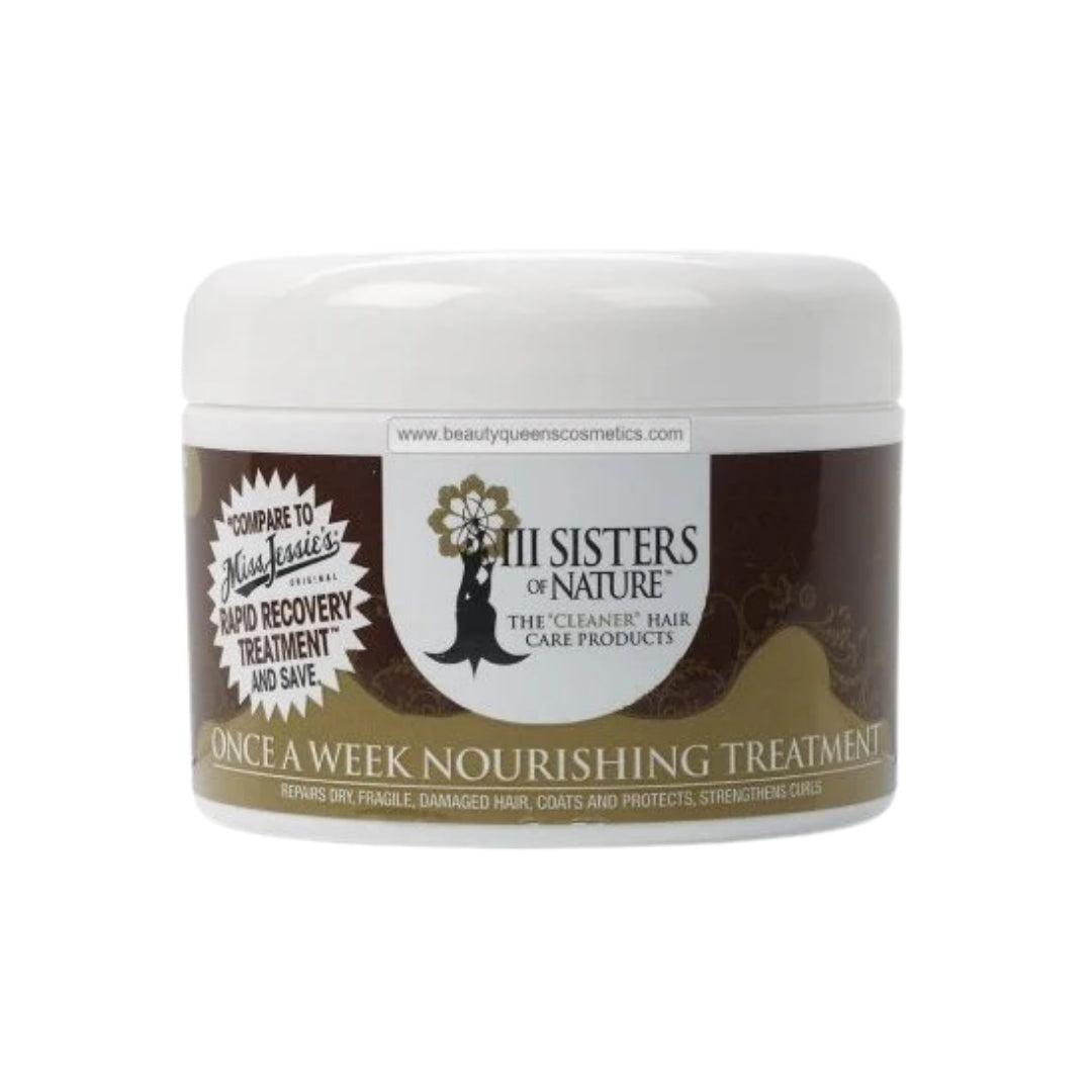 (THREE) 3 SISTERS OF NATURE ONCE A WEEK NOURISHING TREATMENT
