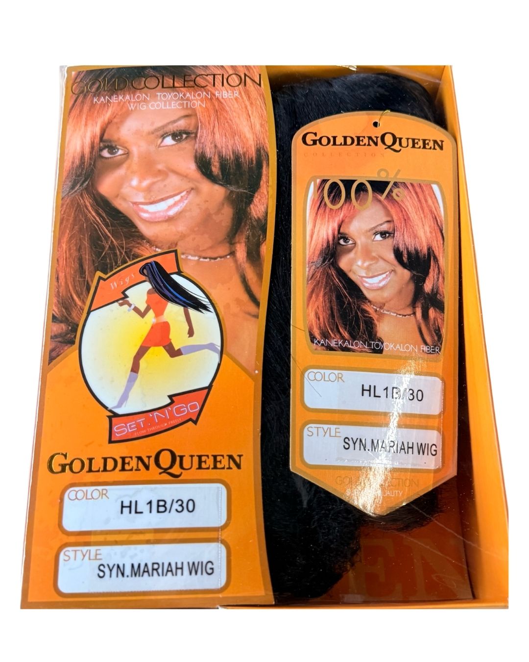 SYN.GQ.WIG - Mariah Wig #HL1B/30