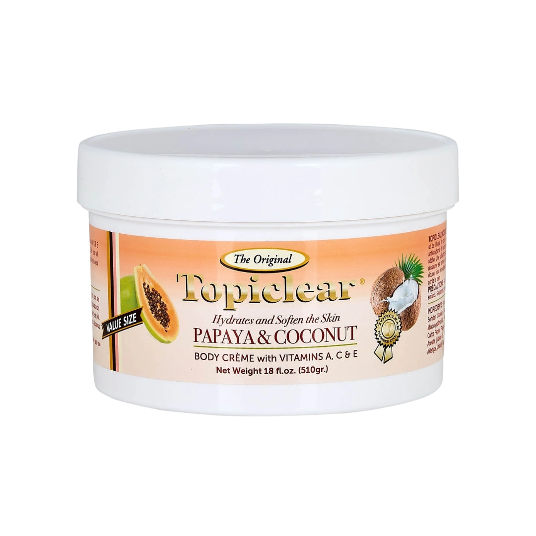 TOP Papaya & Coconut Body Crème 18oz