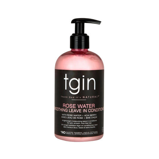 TGIN Rosewater Smoothing Leave in Cond. 13oz