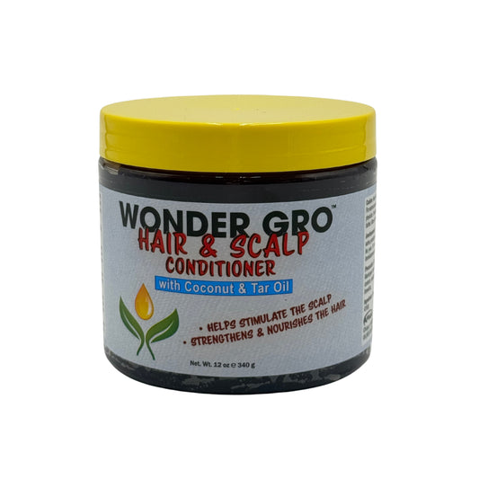 WG Hair & Scalp Cond. W/ Coconut & Tar Oil 12oz