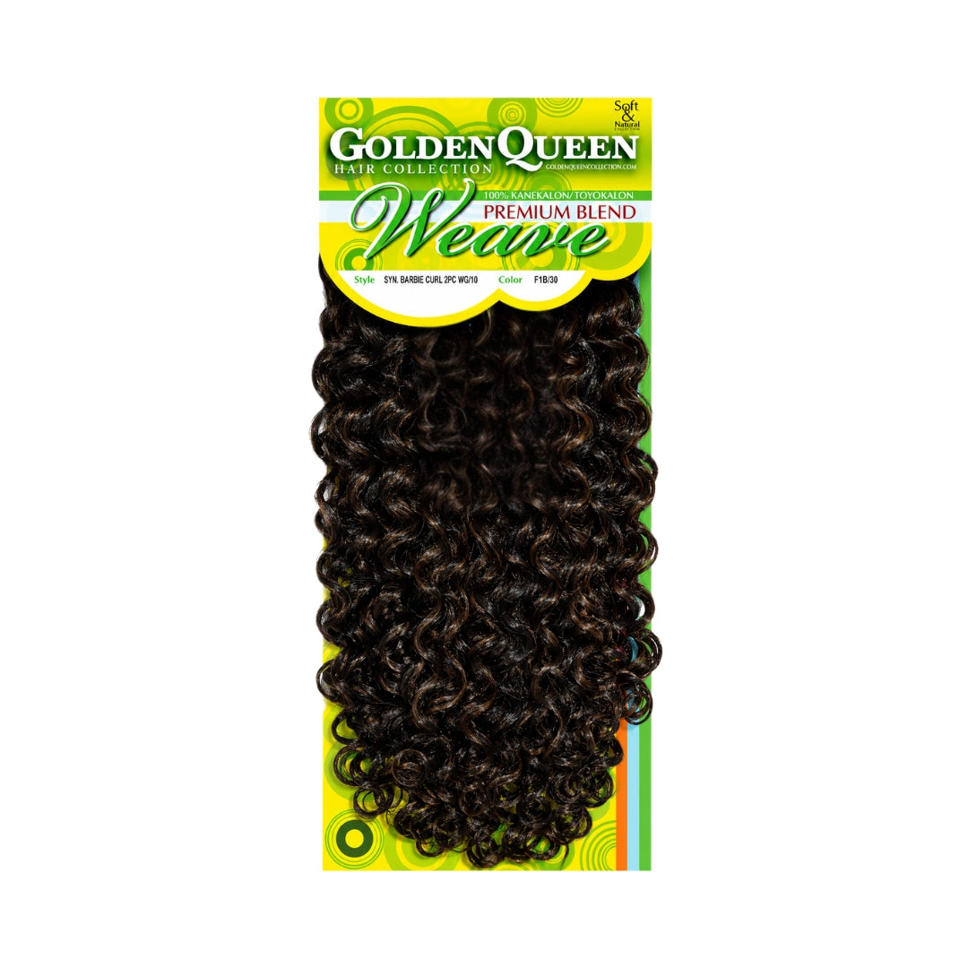 SYN.GQ.WVG Barbie Curl Weave 2pc 10"