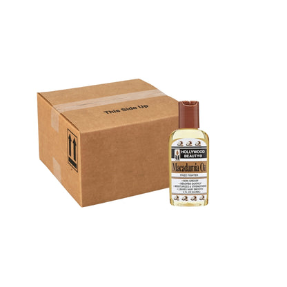 Hollywood Beauty Macadamia Oil 2oz - Case of 6