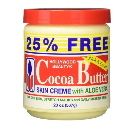 Hollywood Beauty Cocoa But. Creme W/Aloe 20oz