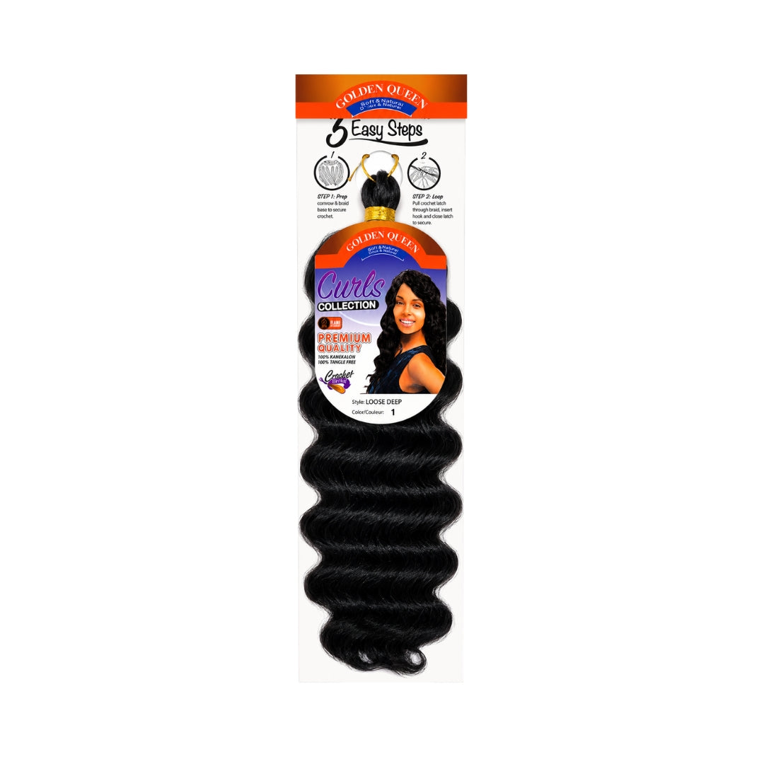 SYN.GQ.BRD Curls Collection Loose Deep - 18" #1