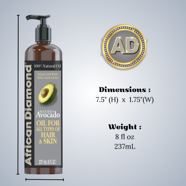 AD Blackseed & Avocado Oil 8oz - Image 5