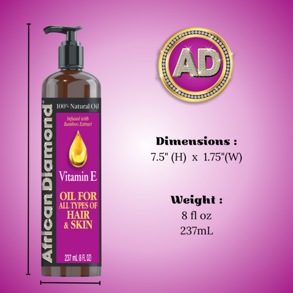 AD Vitamin E Oil 8oz - Image 5
